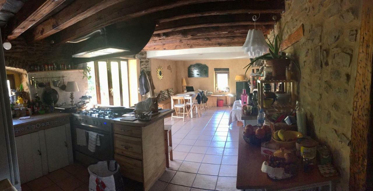 Hôtel Pesca Vera à Allue Extérieur photo
